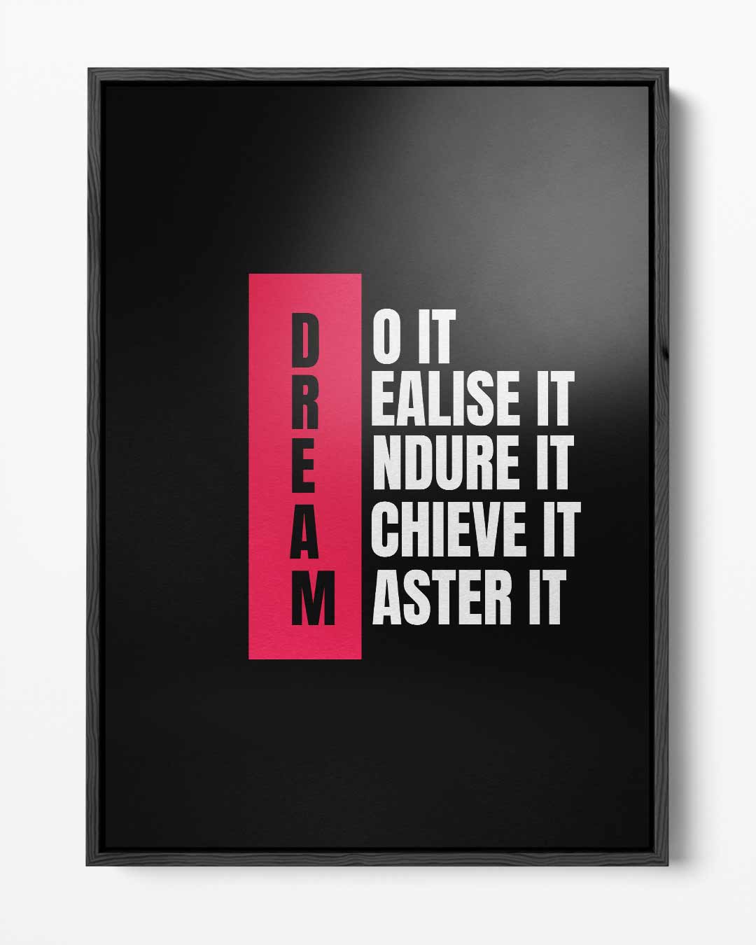 Inspirerende Dromen Poster Kunstwerk-canvas-dibond-plexiglas-wanddecoratie-WallArtistic