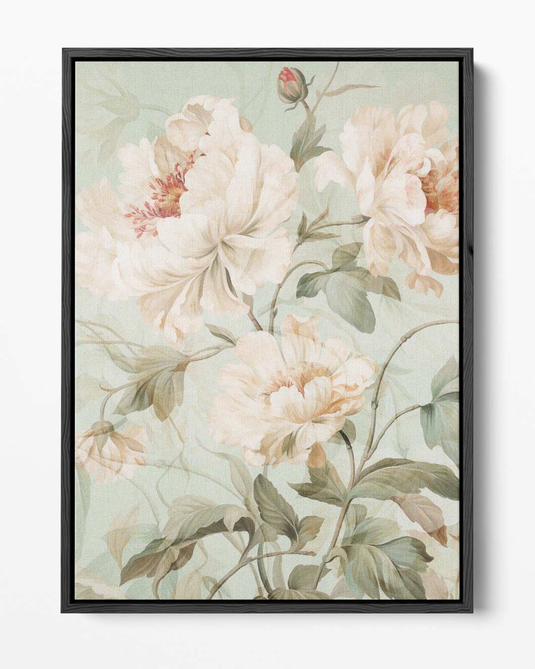Romantisch Bloemenpalet Kunstwerk-canvas-dibond-plexiglas-wanddecoratie-WallArtistic