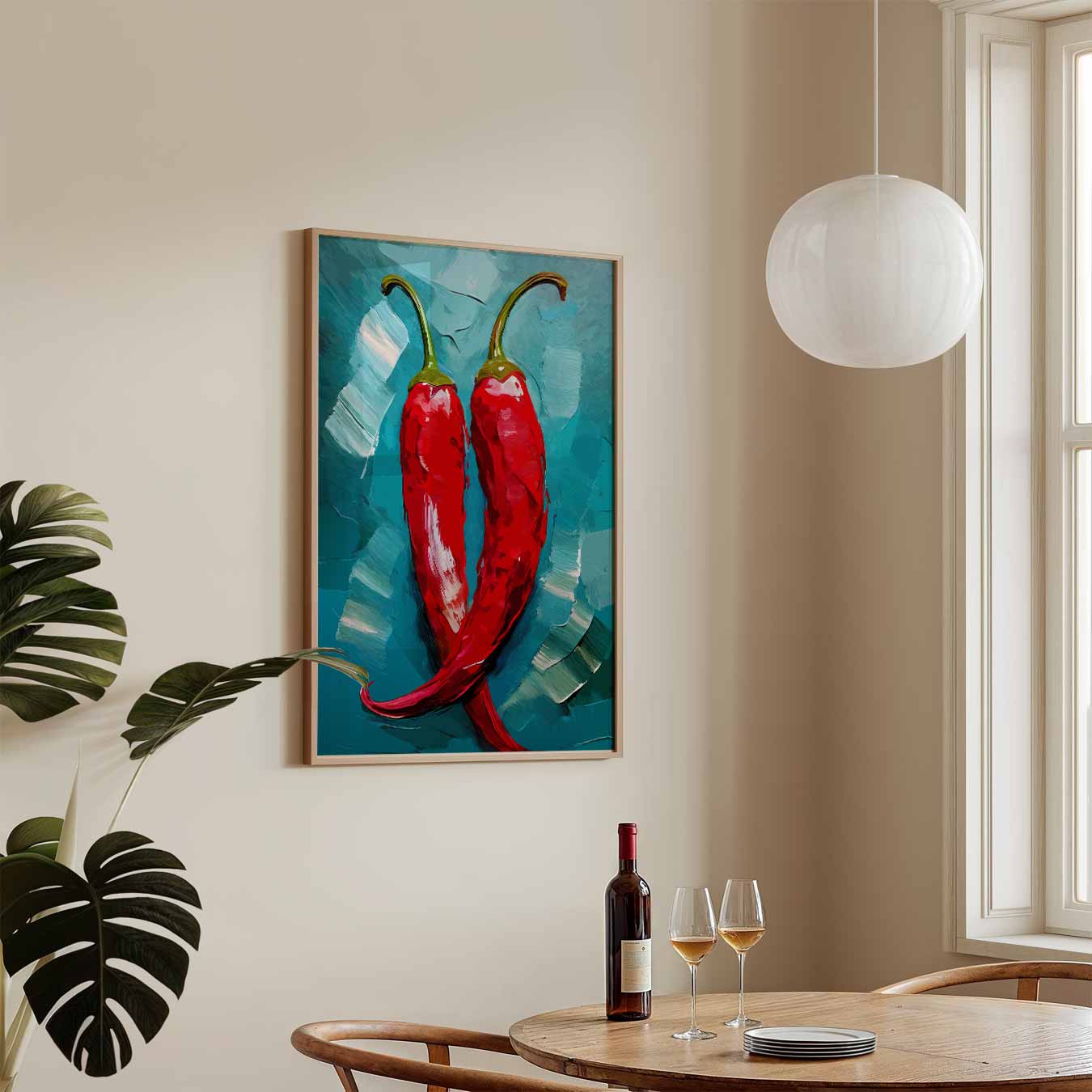 Spicy Chili Duo Poster