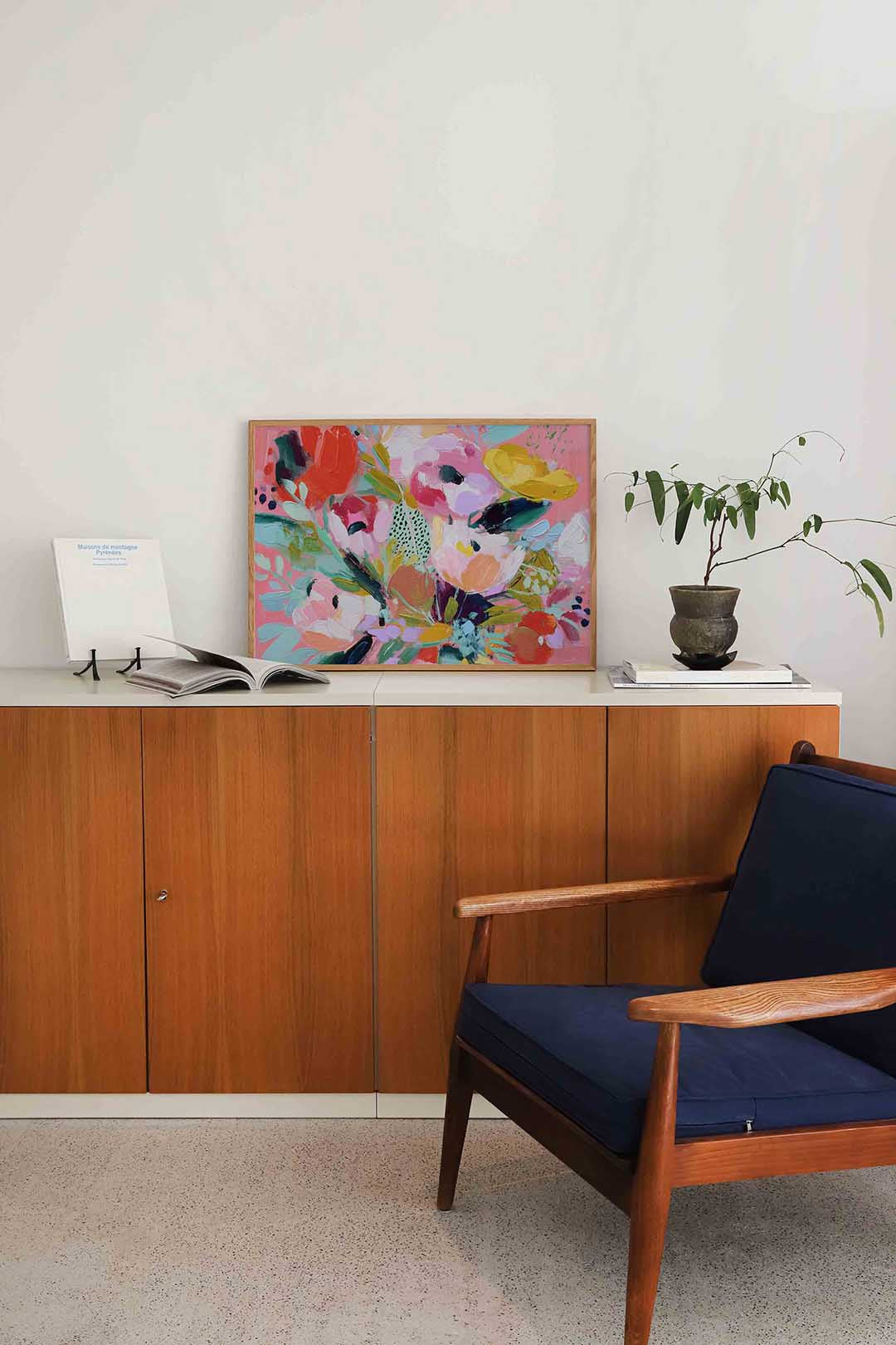 Bloemenexplosie Poster
