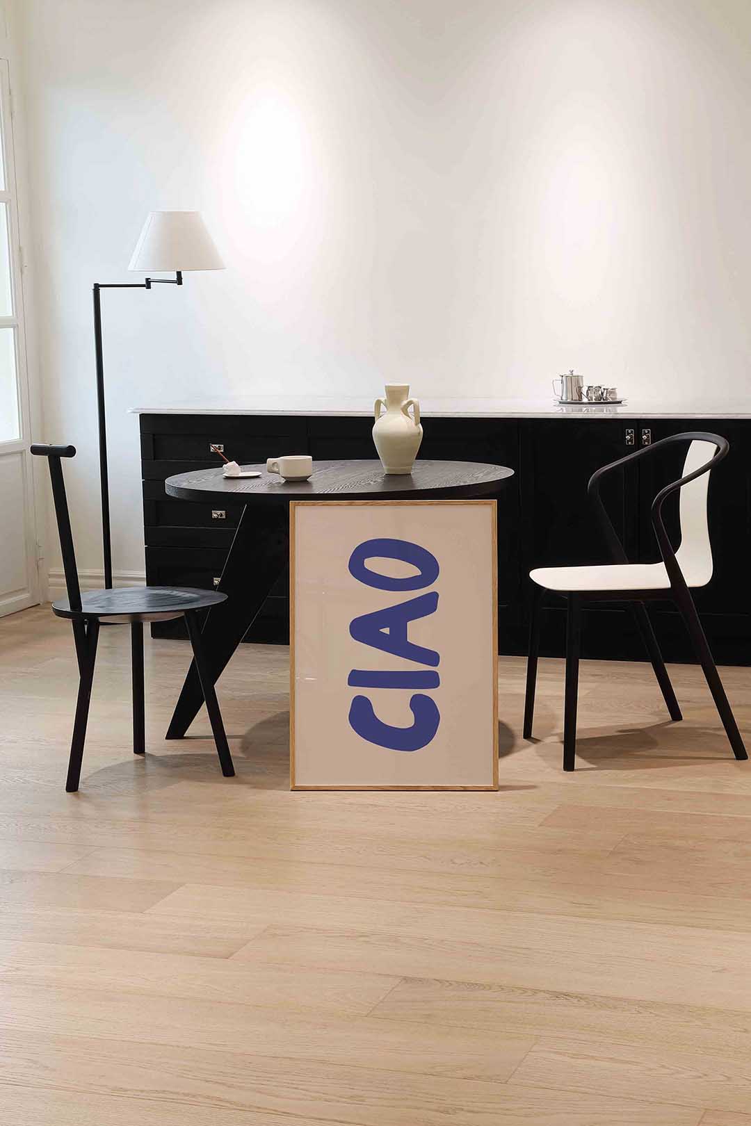 Ciao typografie Poster