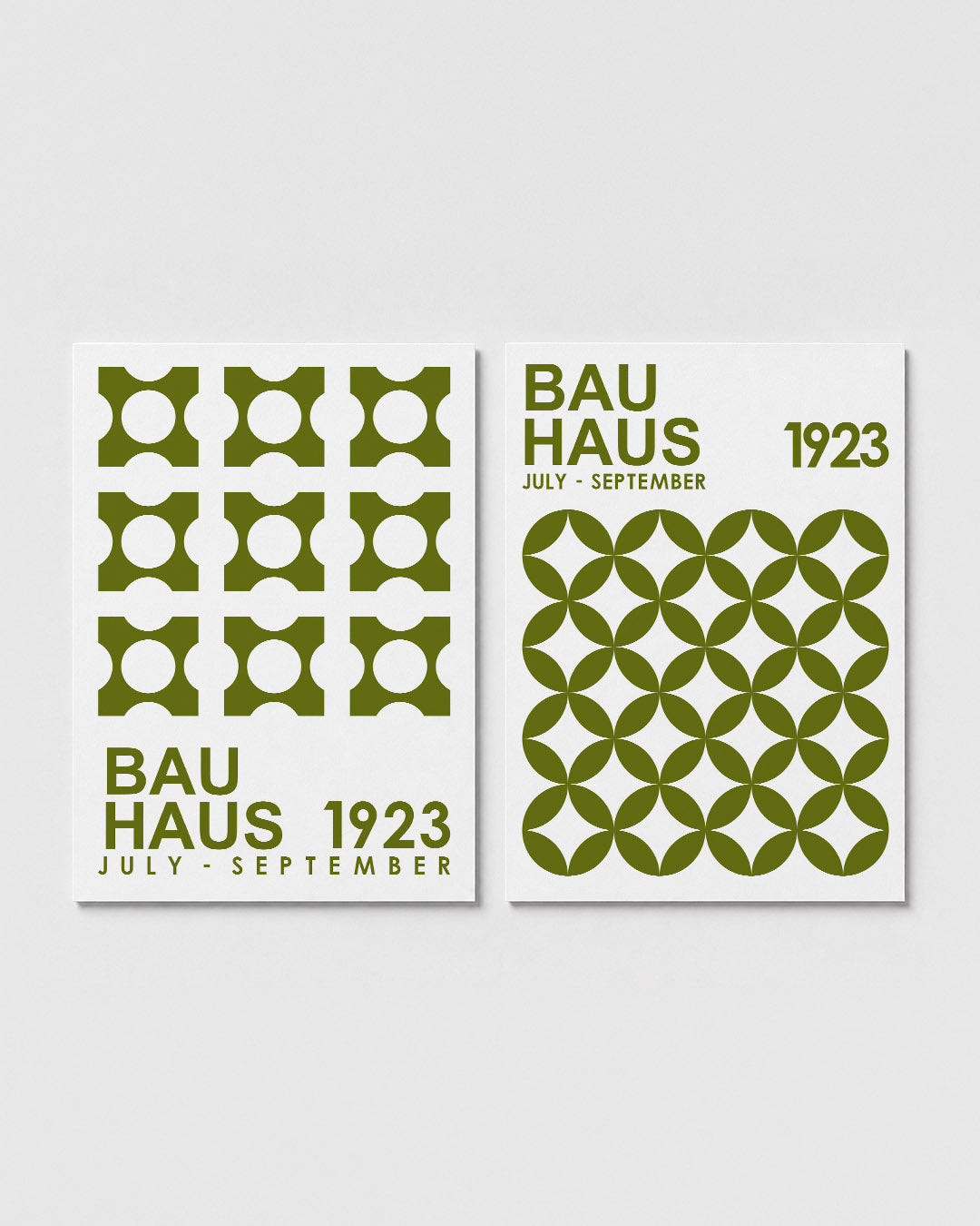 Cirkelpatroon structuur Posterset