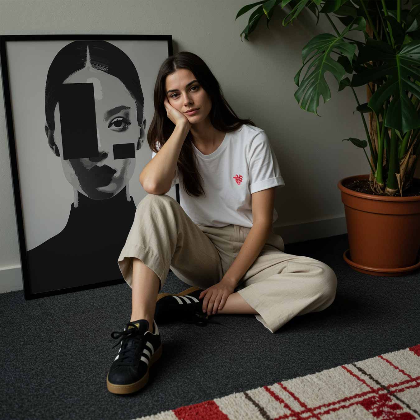 Moderne Geometrische Kunstposter
