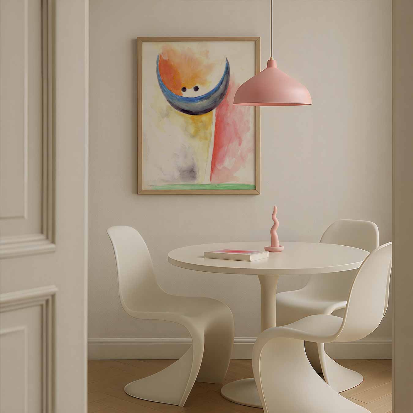 Vrolijke Kleuren Abstractie Poster
