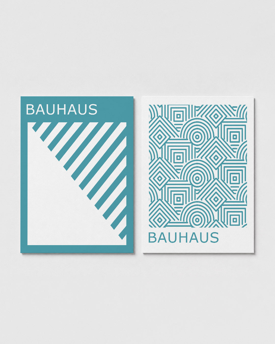 Lijnen en vlakken Posterset