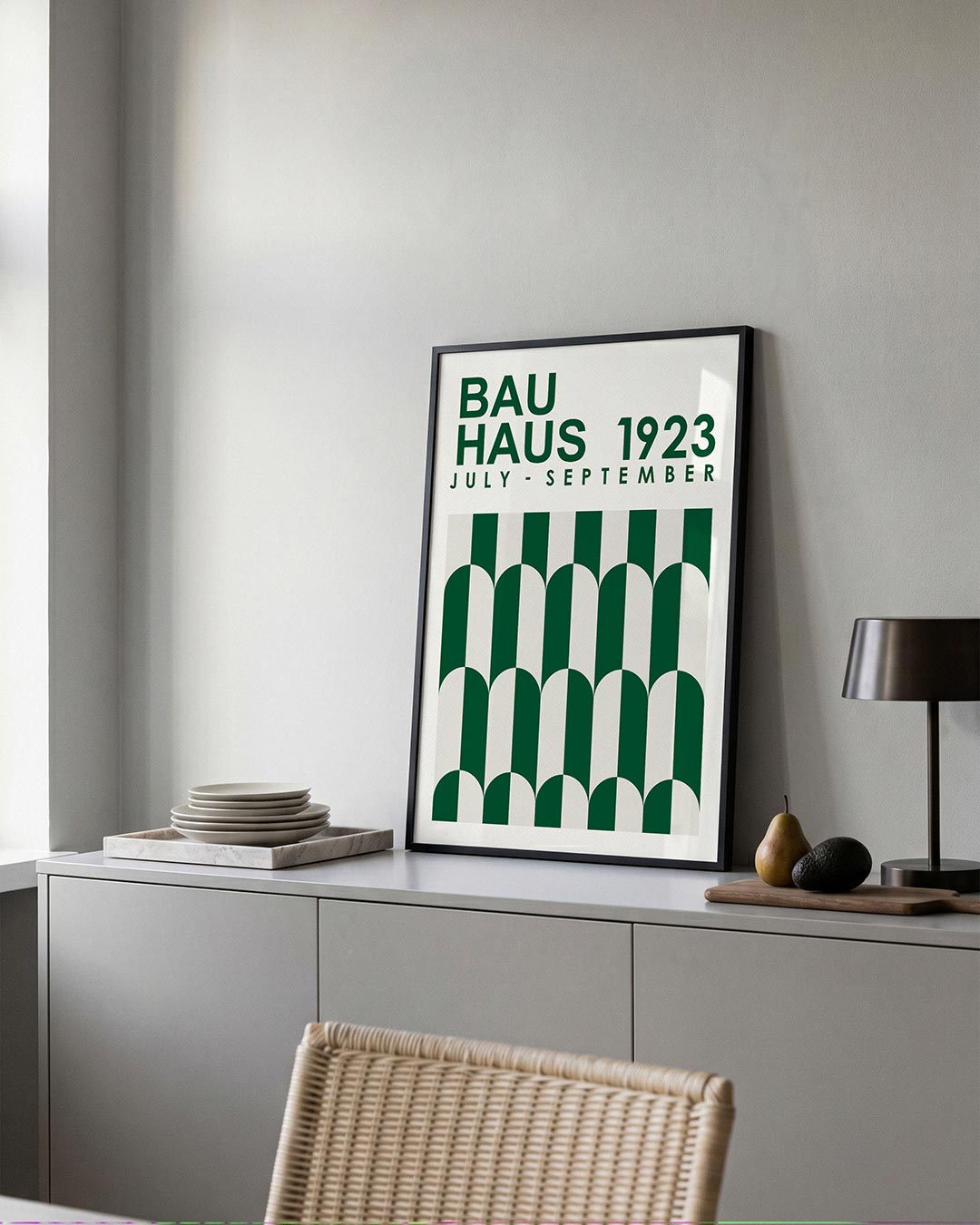 Vormritme en kleur Poster