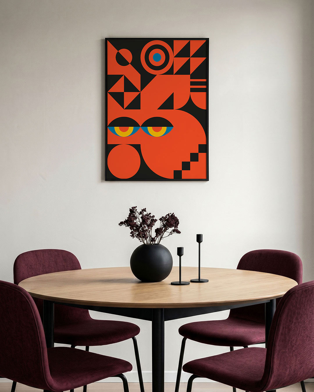 Vormen en vlakken Poster