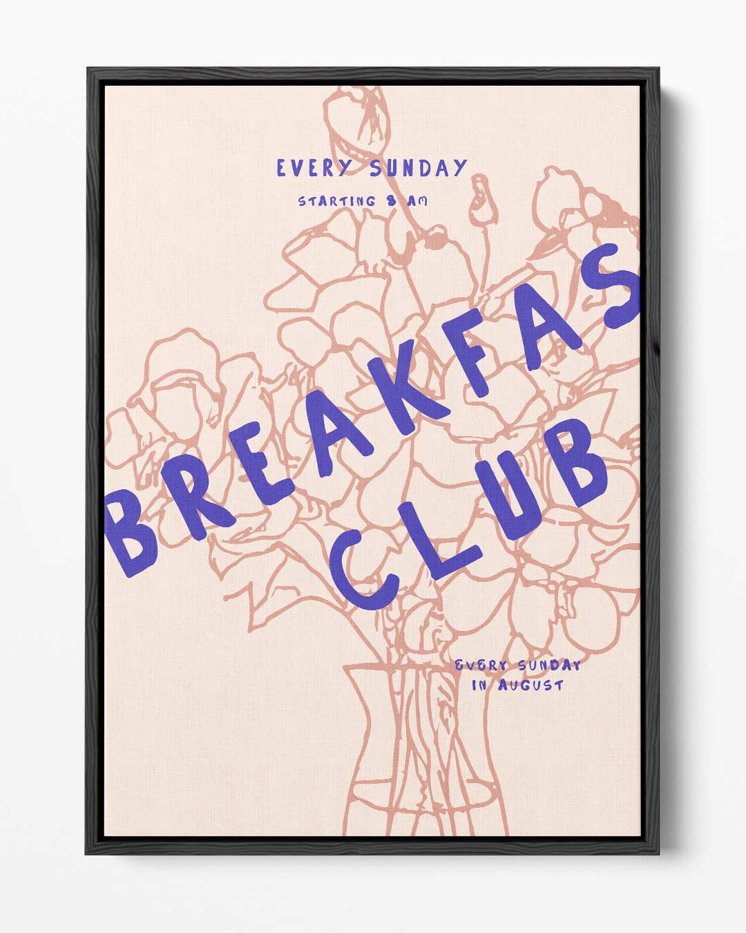 Breakfast Club Zondagochtend Poster
