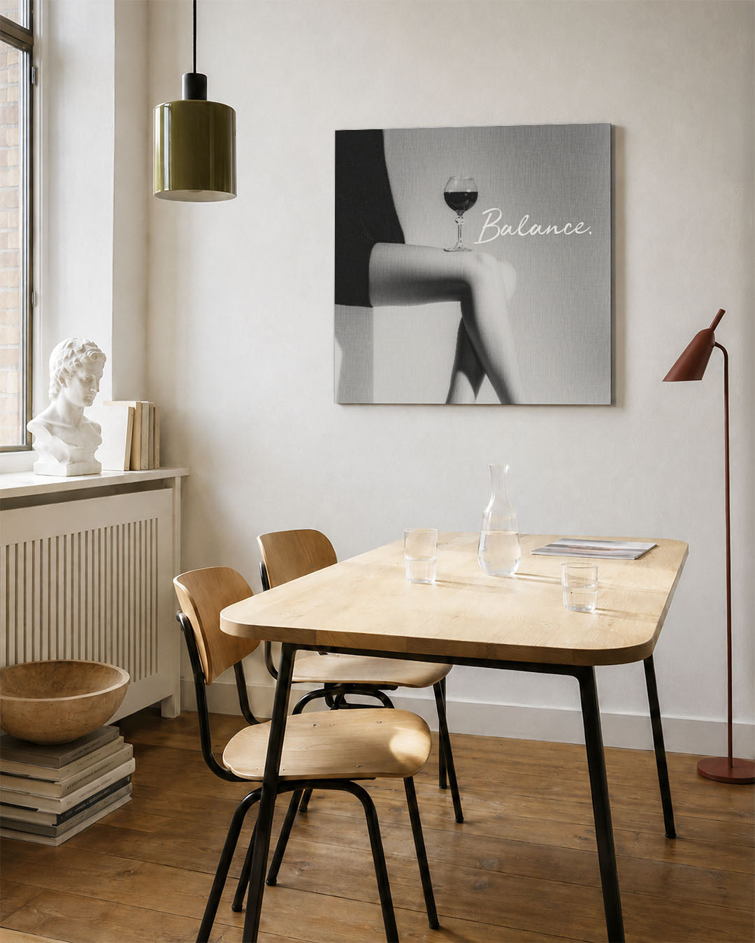 Elegante balans Kunstwerk
