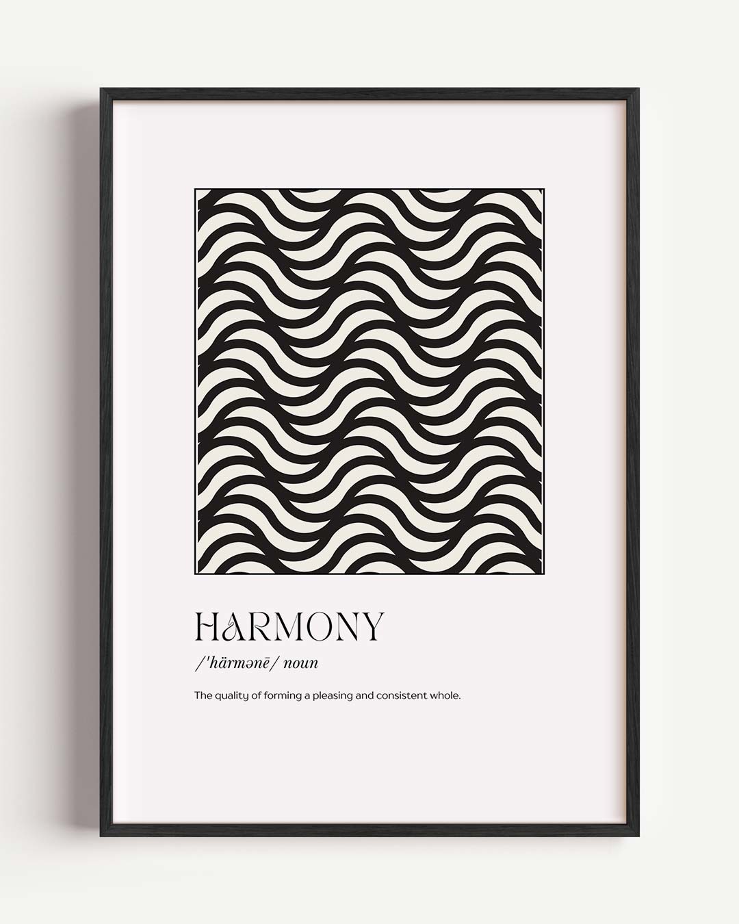 Harmonieuze Golven Poster