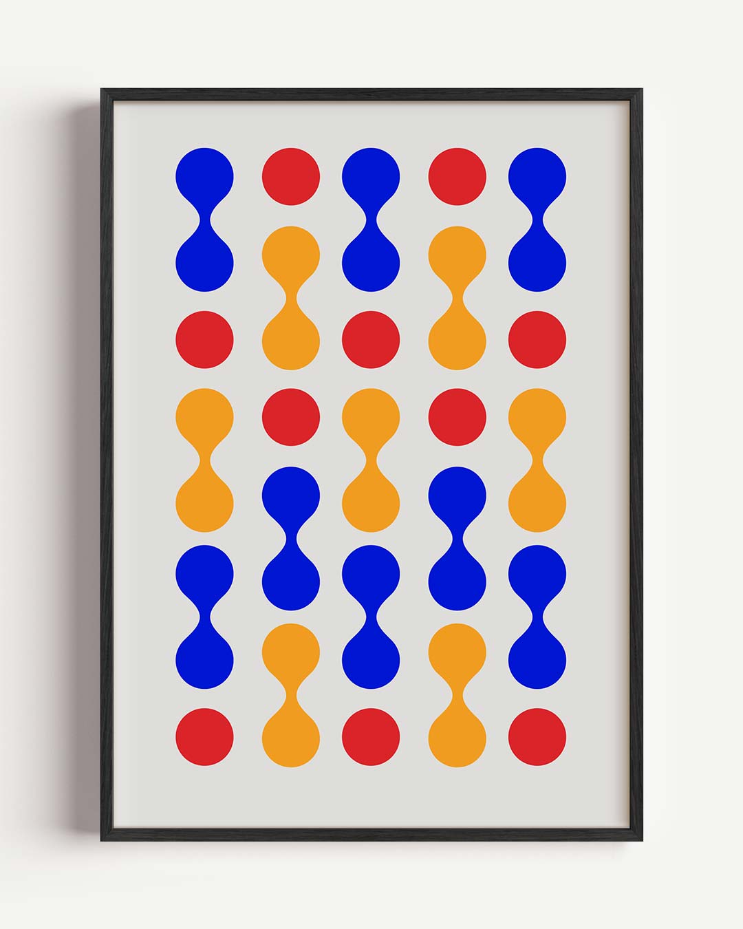Kleurrijke Geometrische Vormen Poster