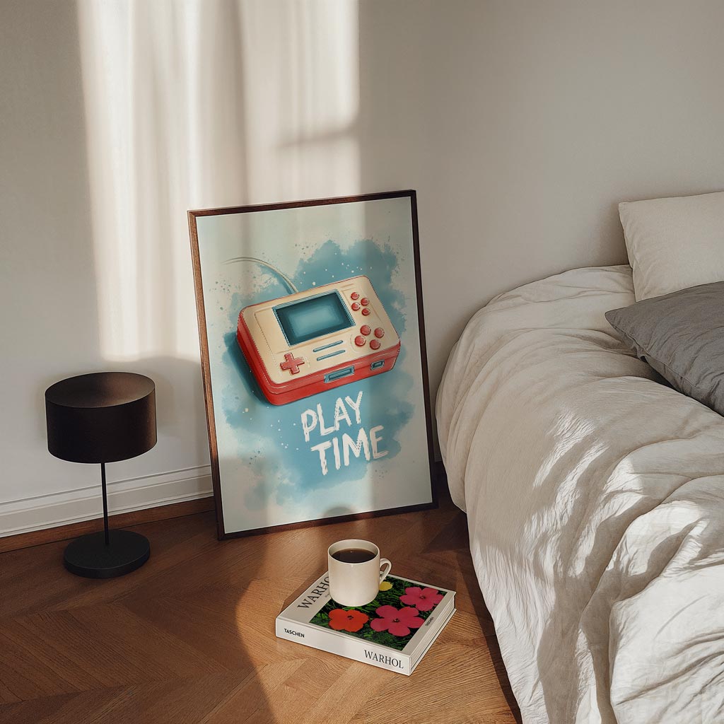 Retro Gaming Poster