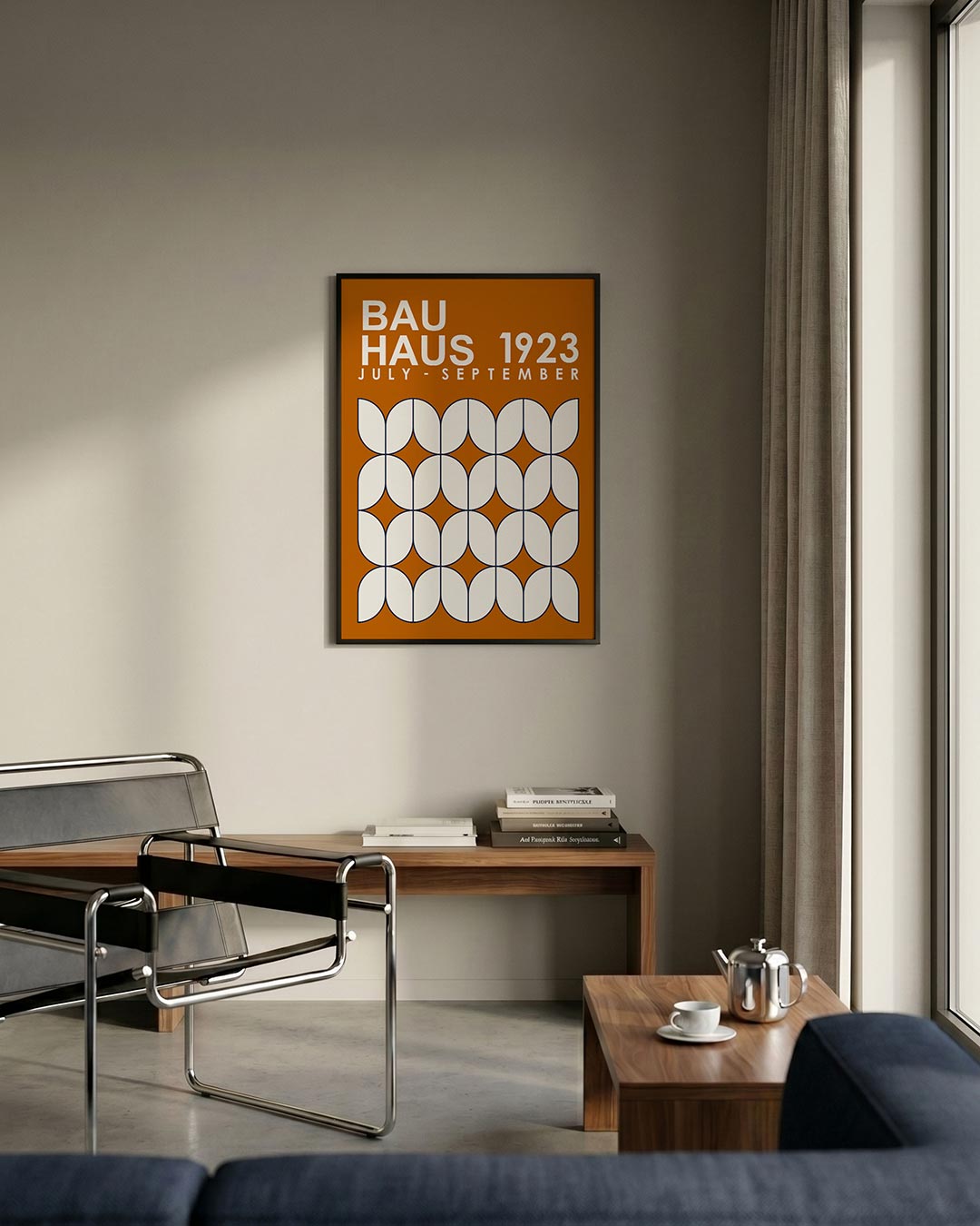 Vormritme en kleur Poster