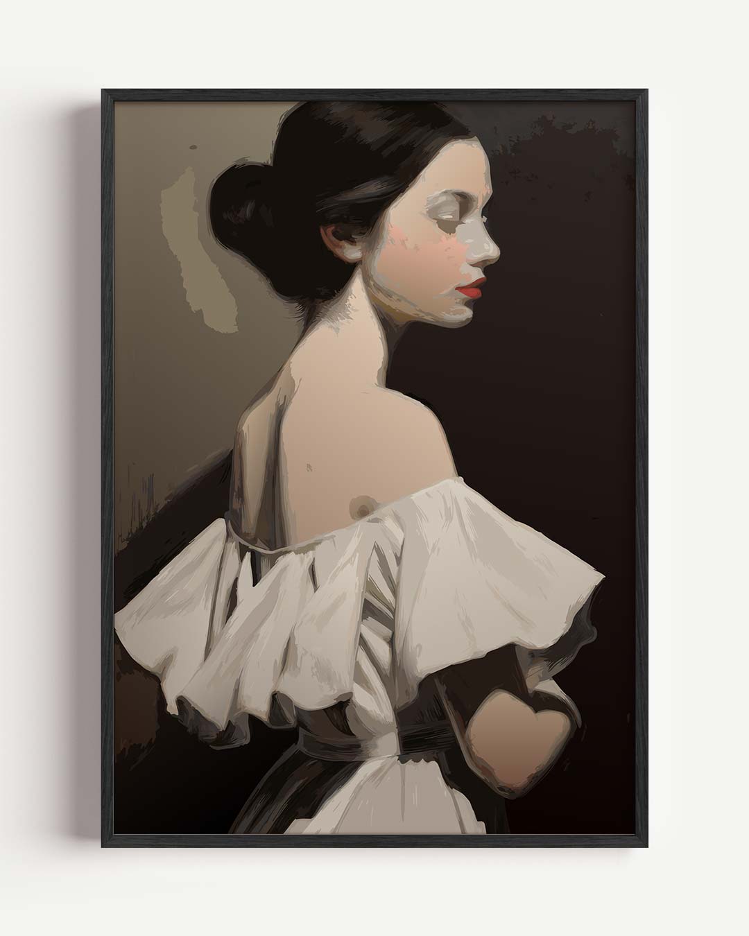Elegante Vrouwelijke Schoonheid Poster