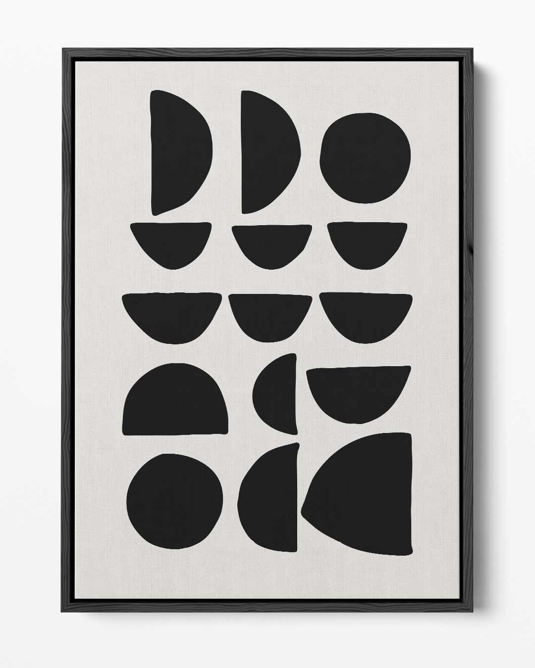 Abstracte Geometrische Compositie Kunstwerk-canvas-dibond-plexiglas-wanddecoratie-WallArtistic