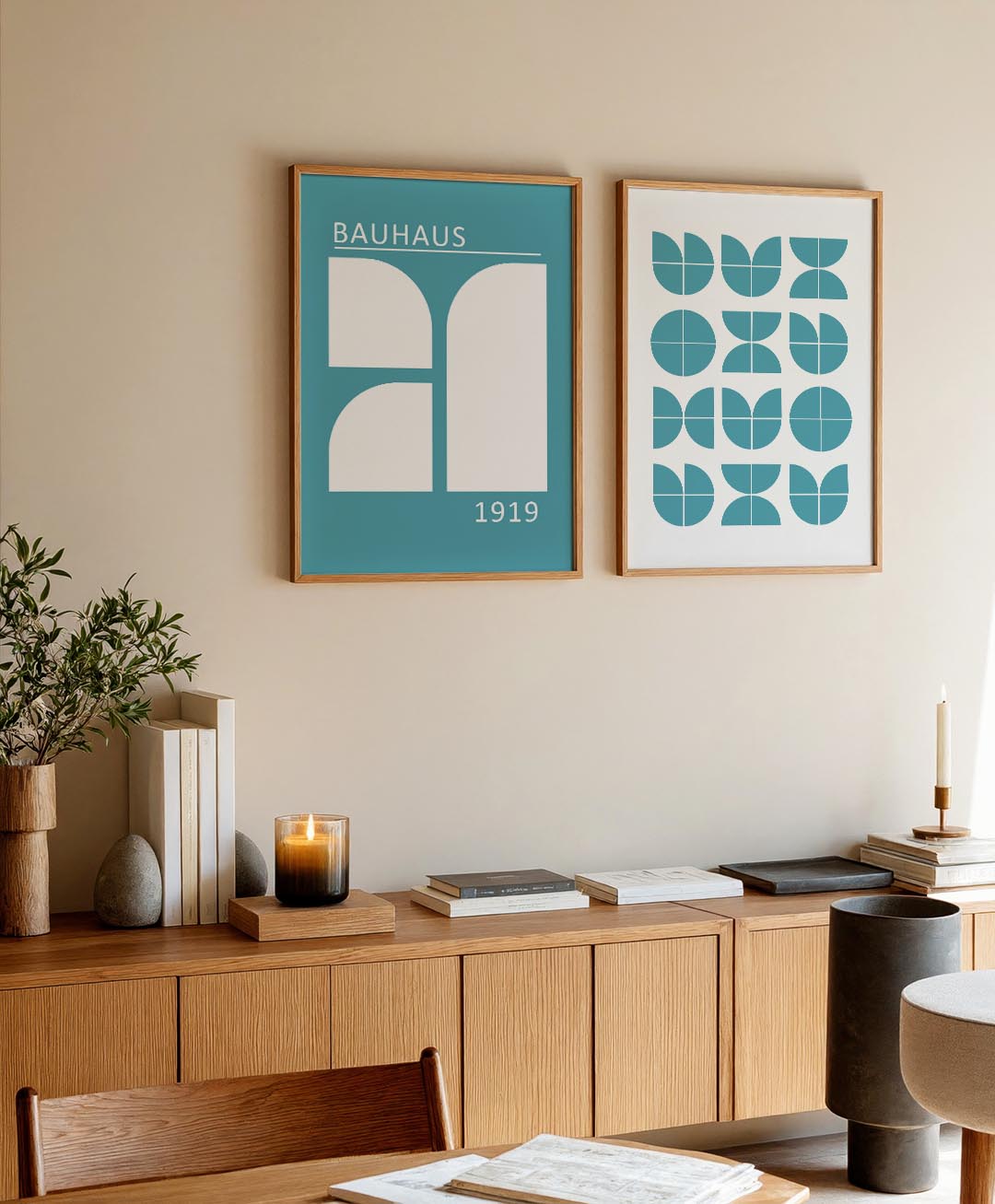 Vorm en kleur Posterset