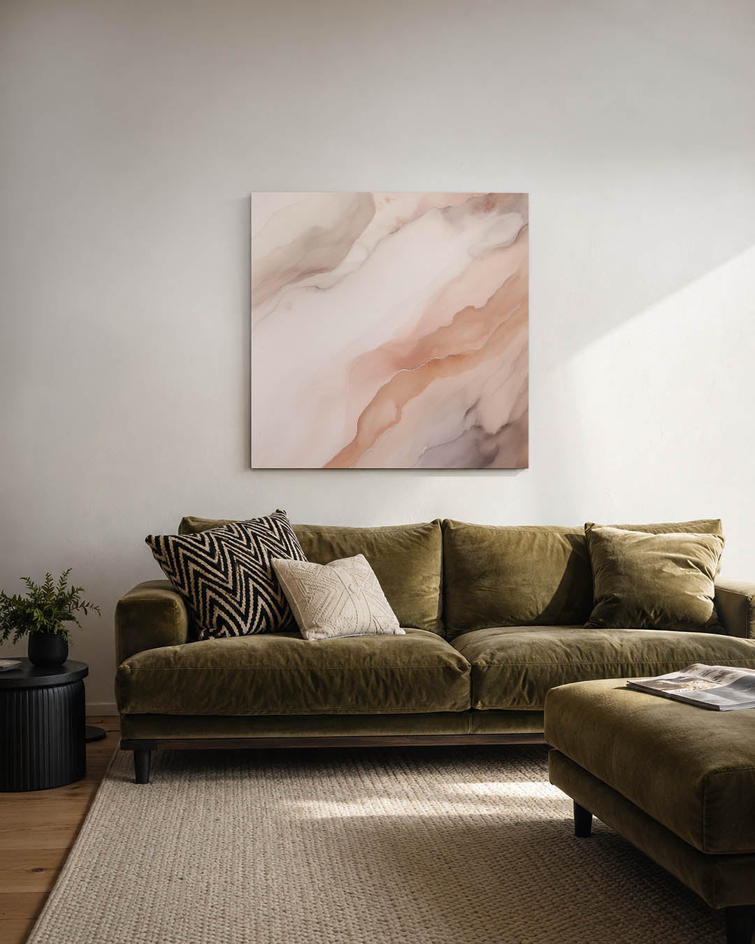 Organische lijnen Kunstwerk