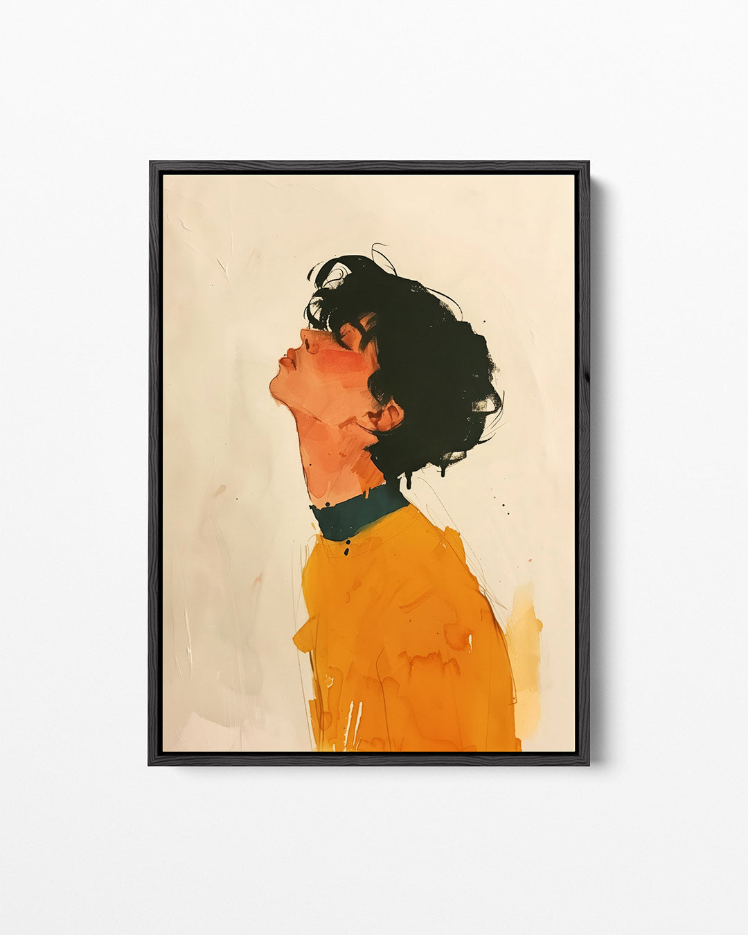Portret illustratie Kunstwerk