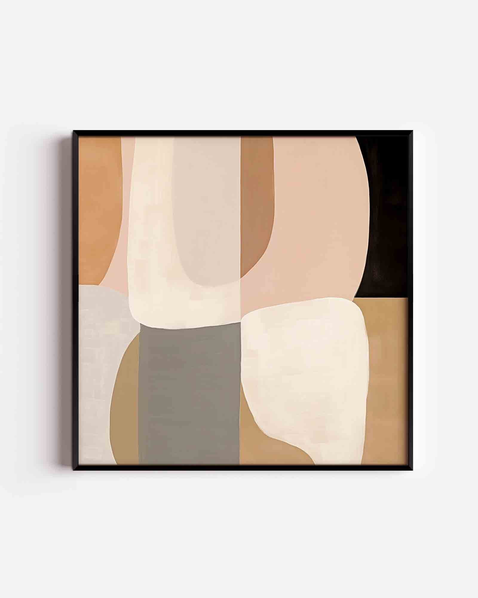 Abstracte vormen Poster