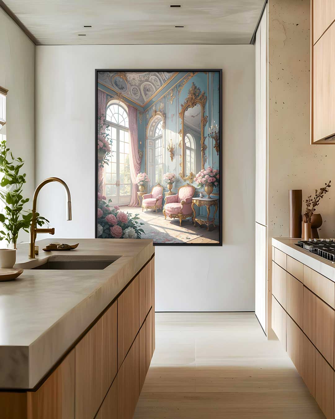 Romantische Salon Methamorfose Kunstwerk-canvas-dibond-plexiglas-wanddecoratie-WallArtistic
