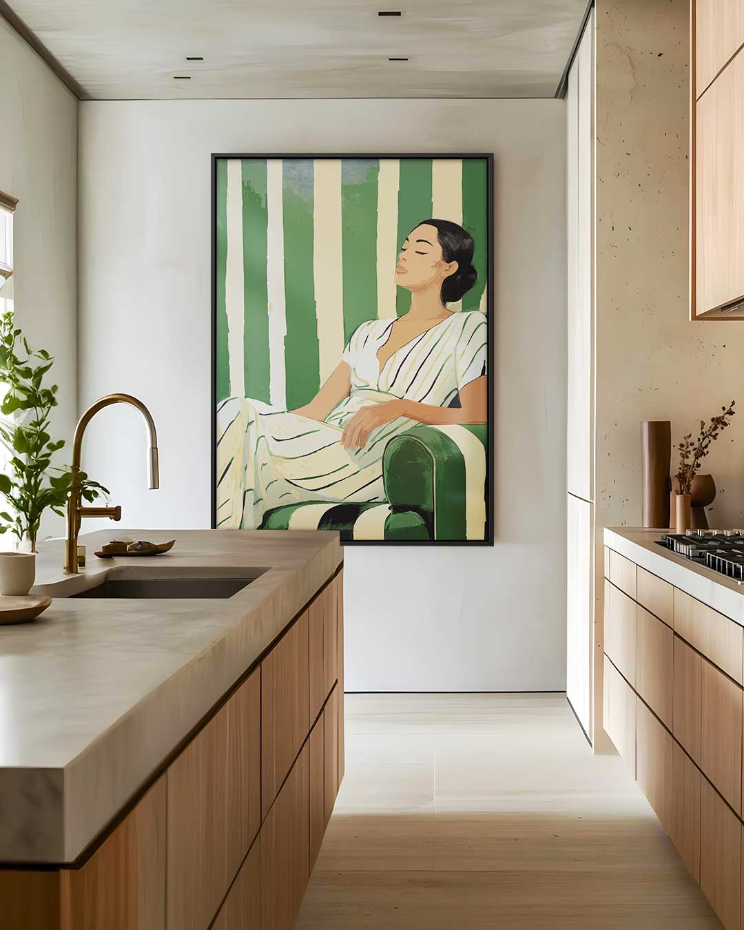 Ontspannen in Stijl Kunstwerk-canvas-dibond-plexiglas-wanddecoratie-WallArtistic