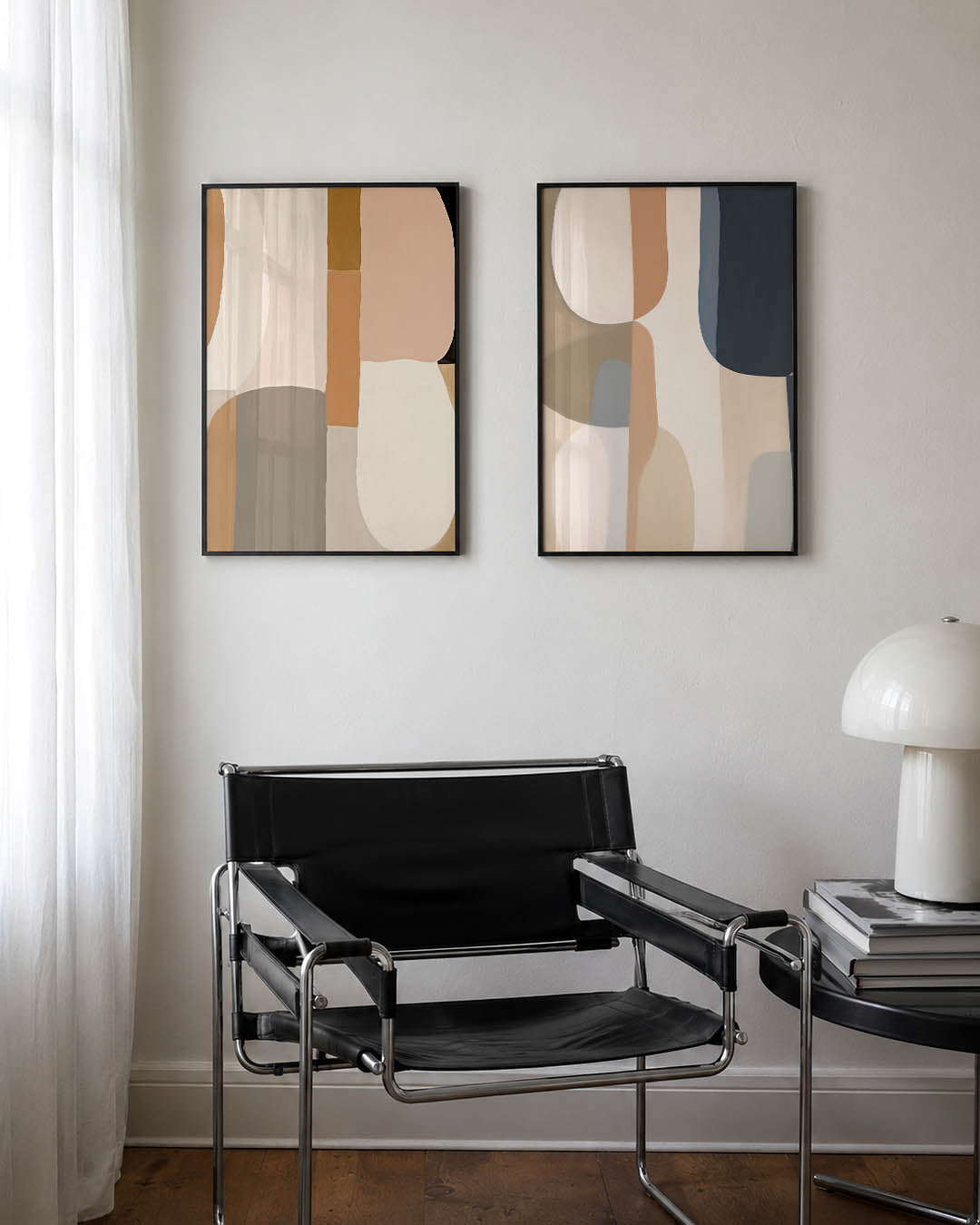 Vorm en kleurenspel Posterset