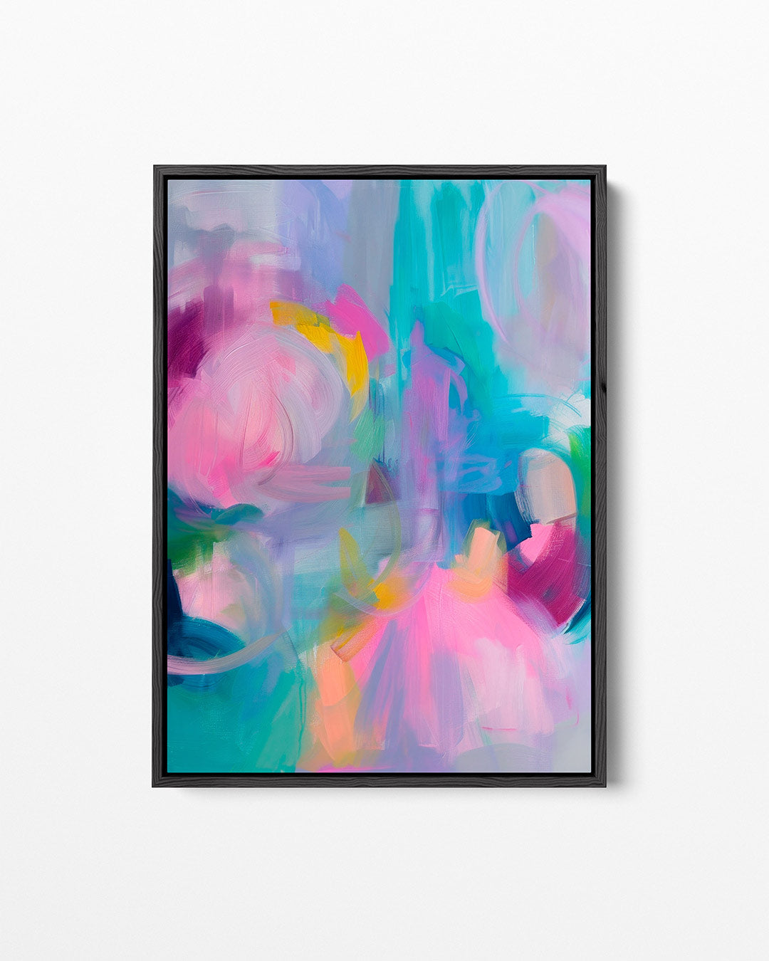 Kleurrijke vormen Kunstwerk