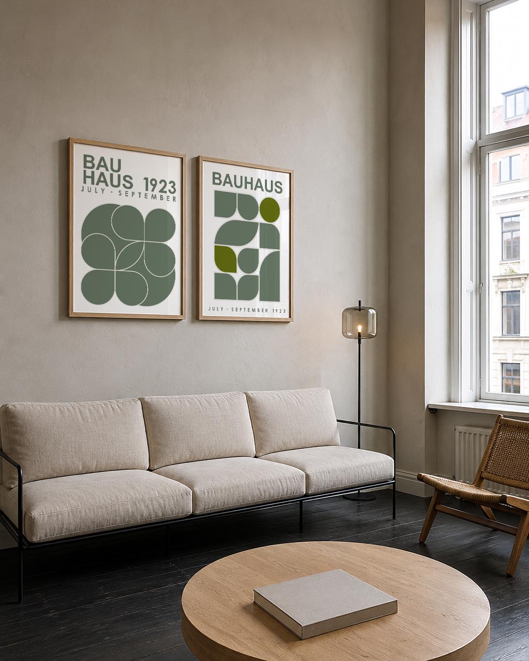 Vormenspel en kleur Posterset