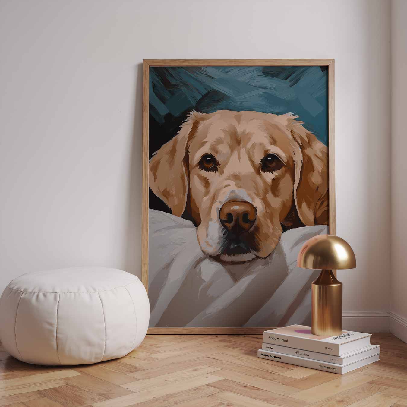 Knusse Labradors Dierenposter
