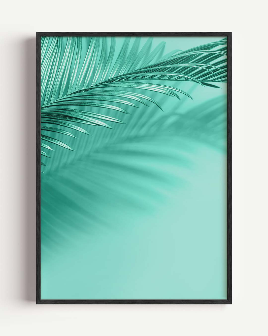 Tropical Leaf Dreams Poster