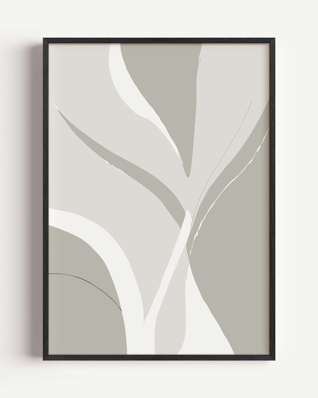 Elegante Abstracte Vormen Poster