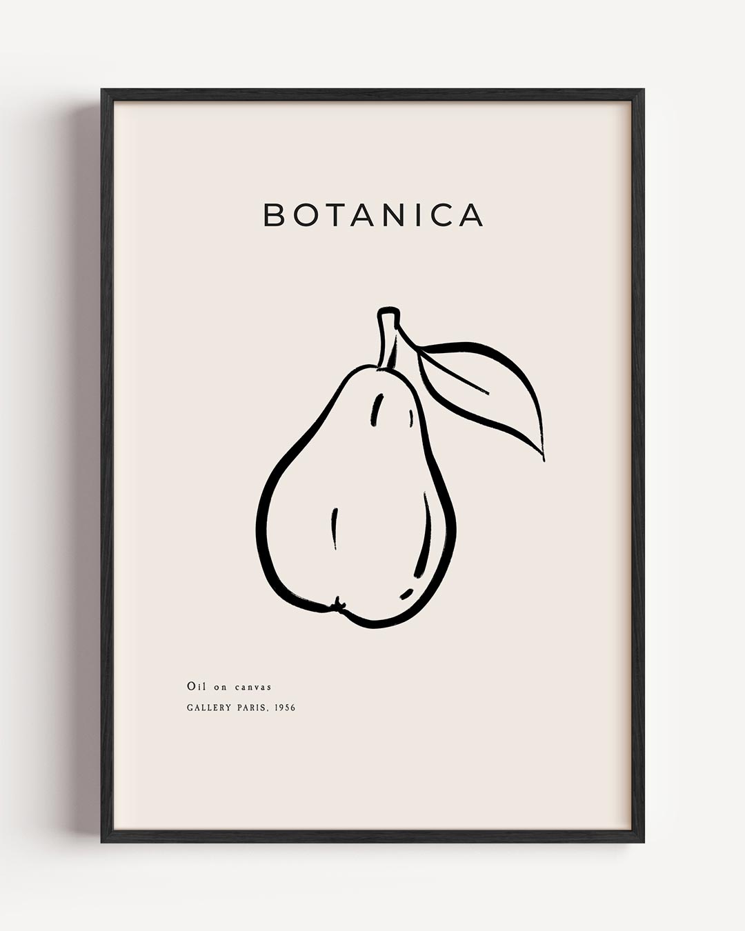 Botanische Peer Kunstposter-WallArtistic