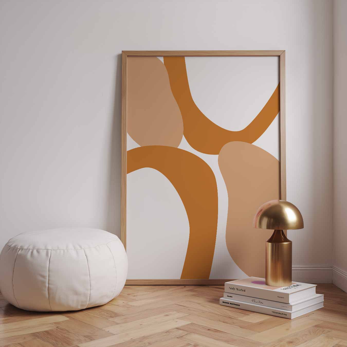 Organische Abstracte Kunstposter