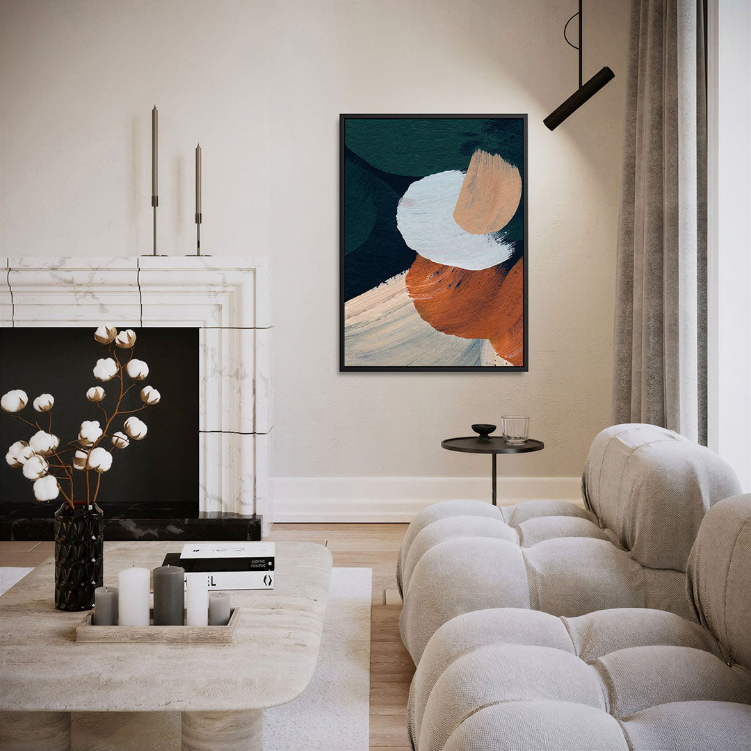 Kleurencompositie Kunstwerk