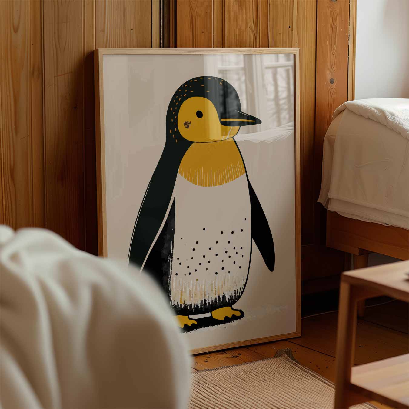 Schattige Pinguïn Poster