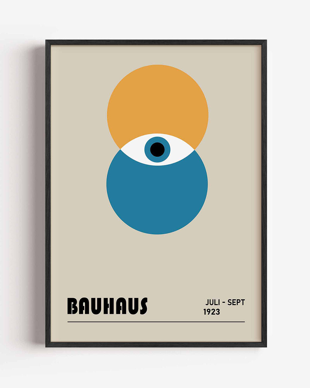Cirkelvormen en lijnen Poster