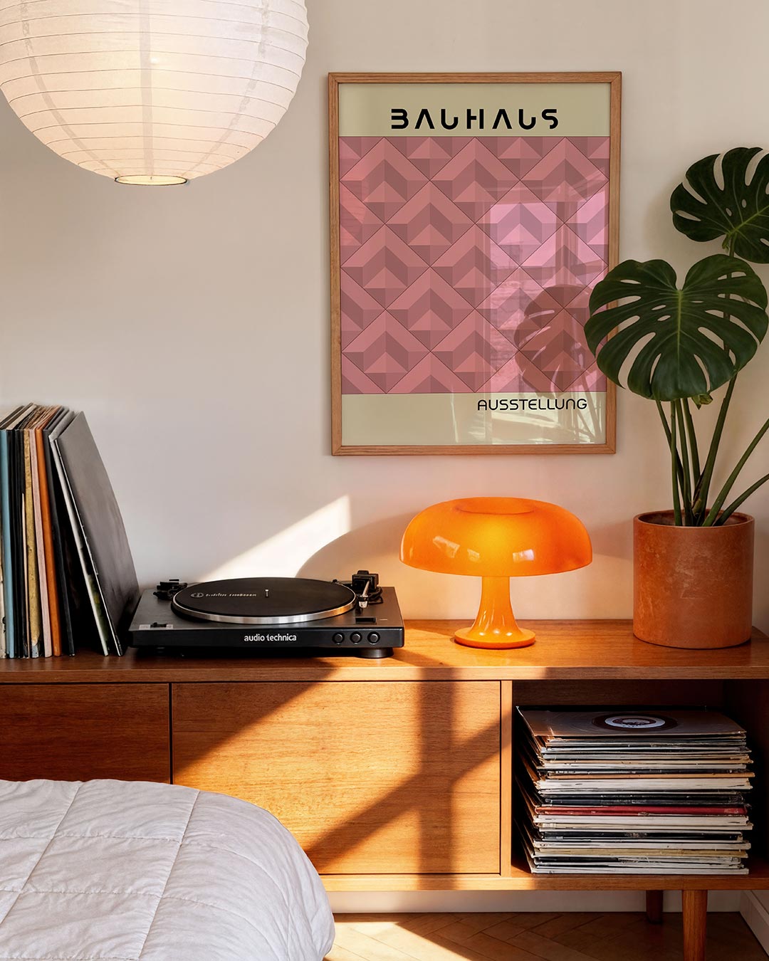 Vormritme en kleur Poster
