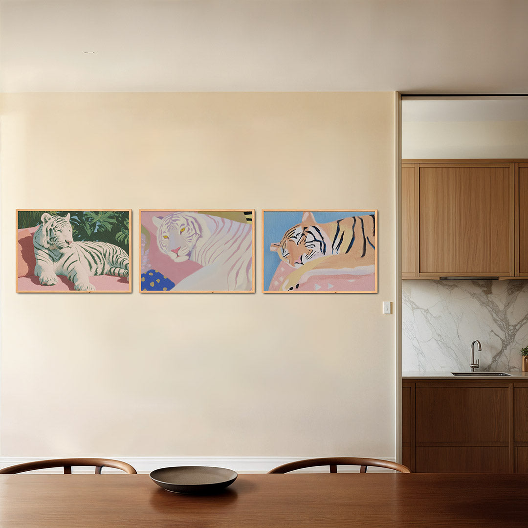 Tropische tijger Posterset