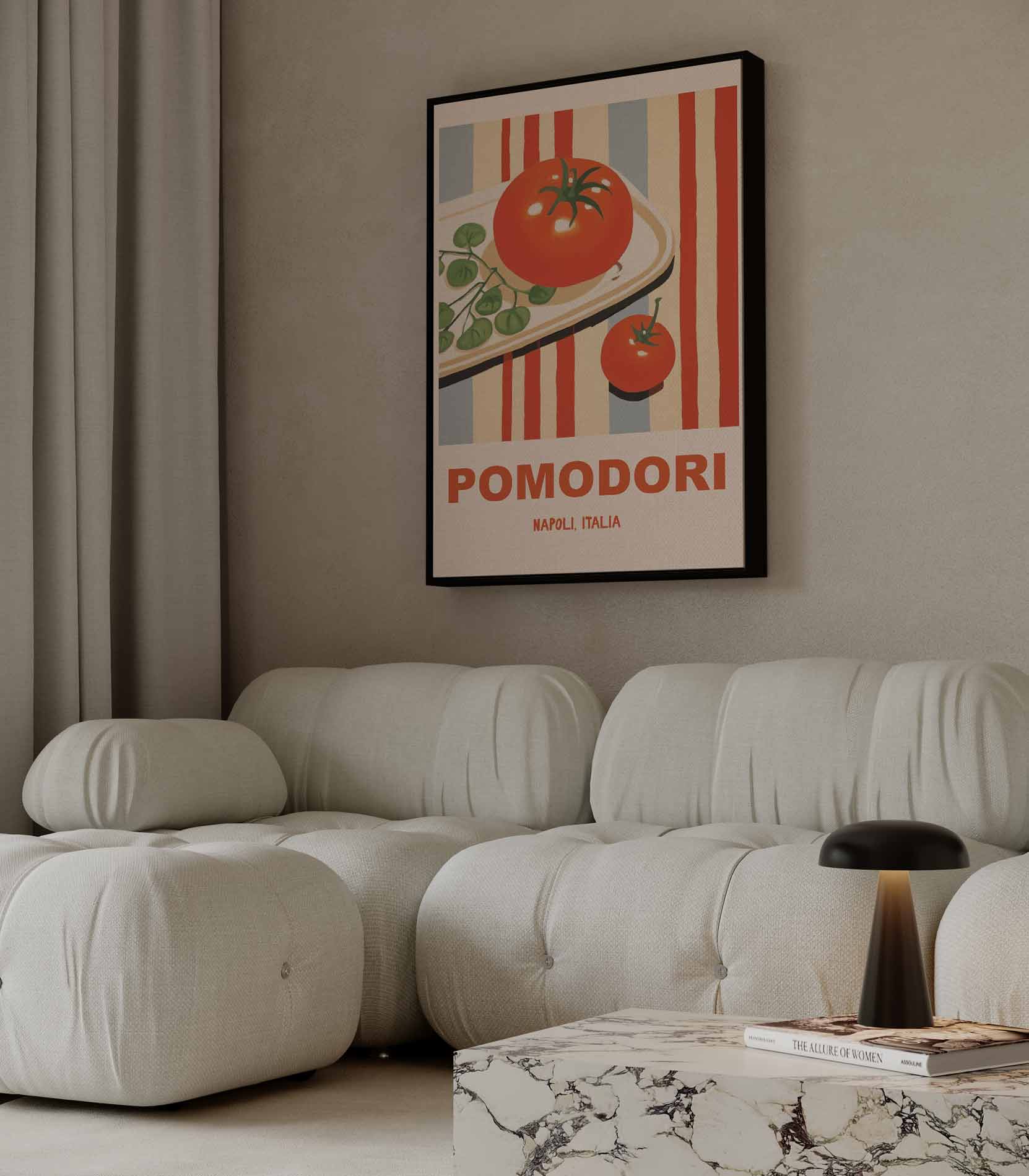 Pomodori Illustratie Poster