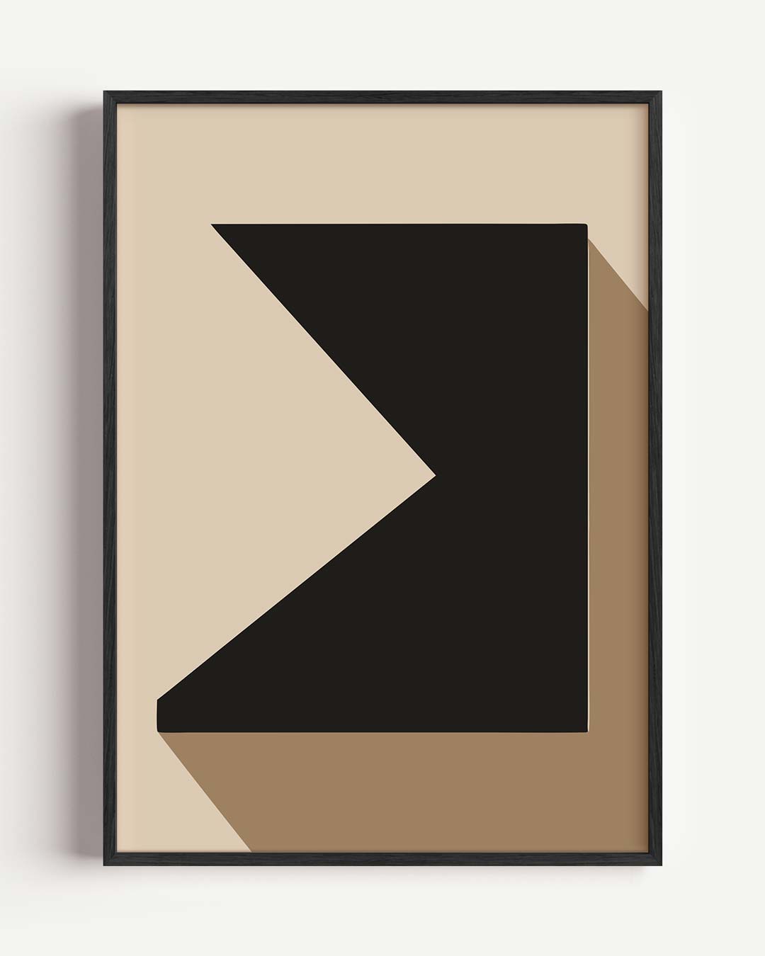 Retro Minimalistische Kunstposter