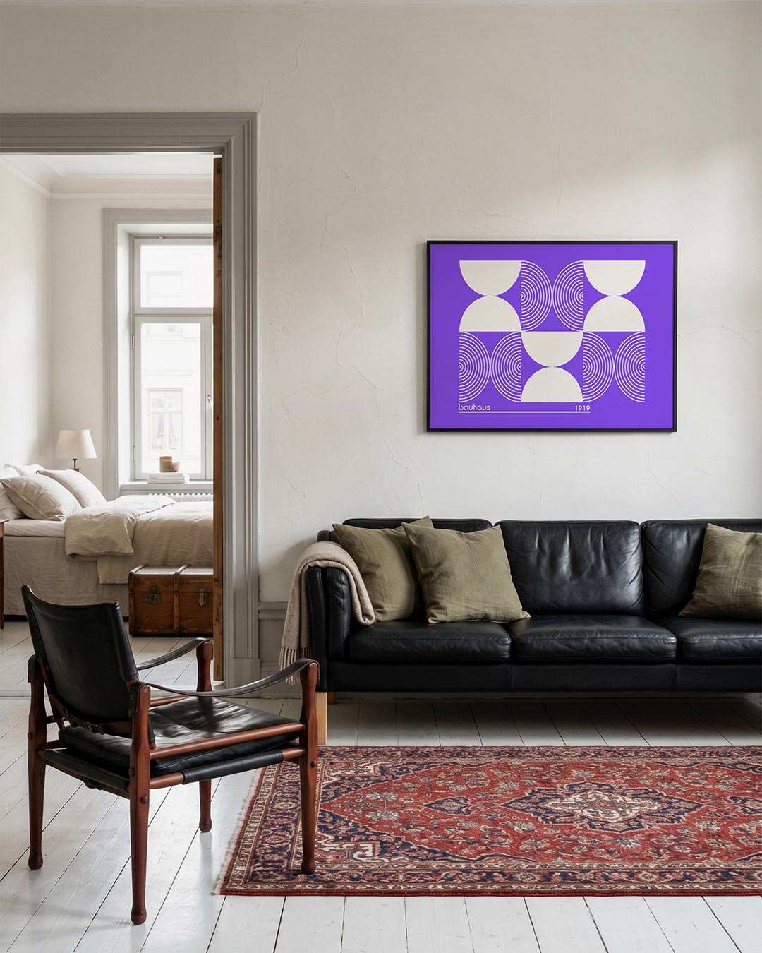 Cirkelvormen en lijnen Poster