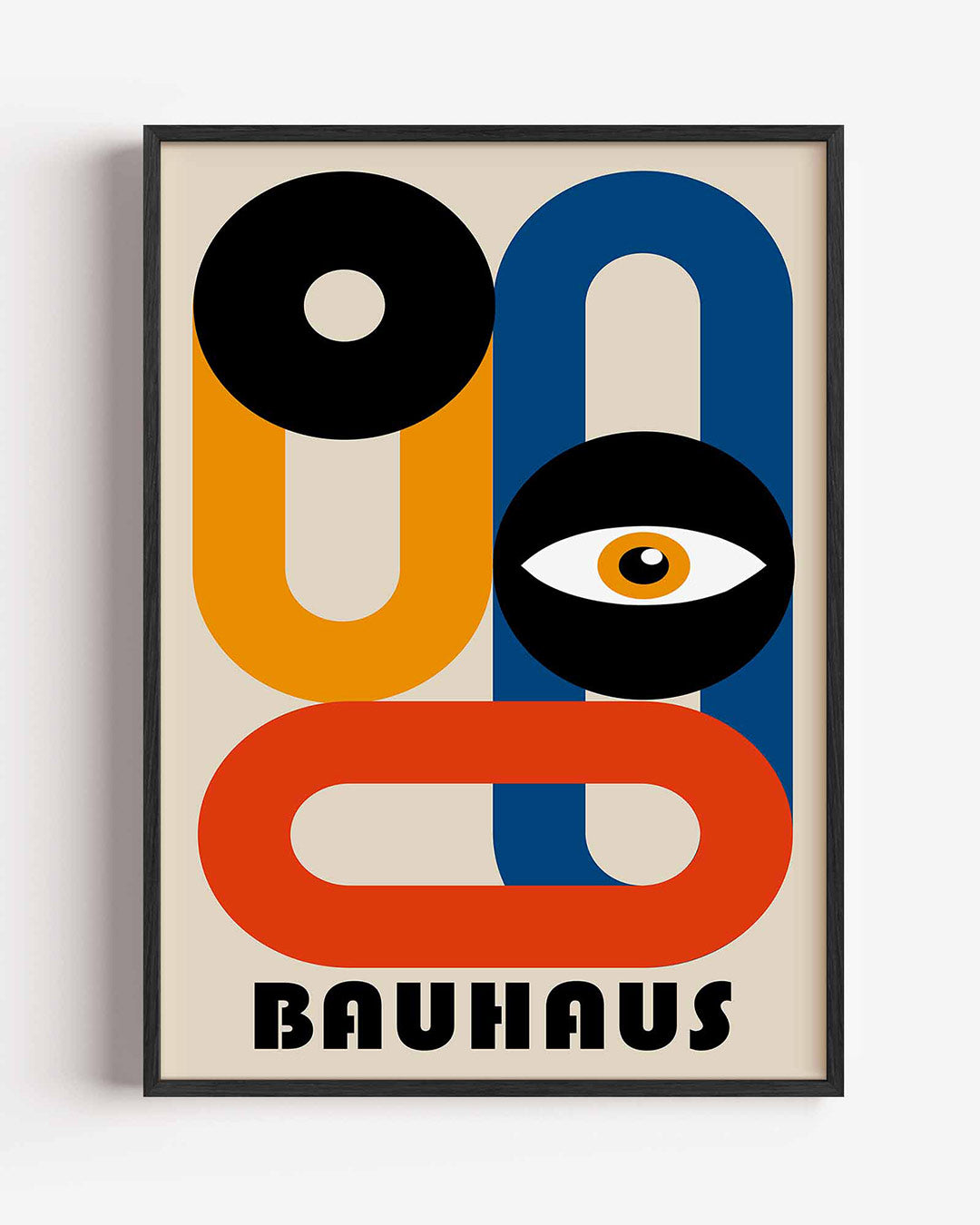 Vormen en kleurvlakken Poster