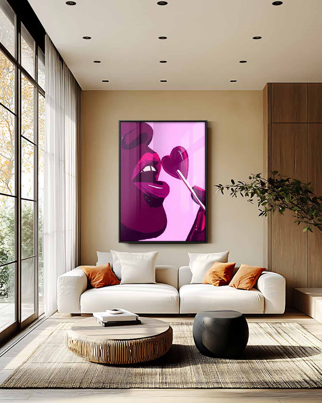 Zoete Verleiding Kunstwerk-canvas-dibond-plexiglas-wanddecoratie-WallArtistic