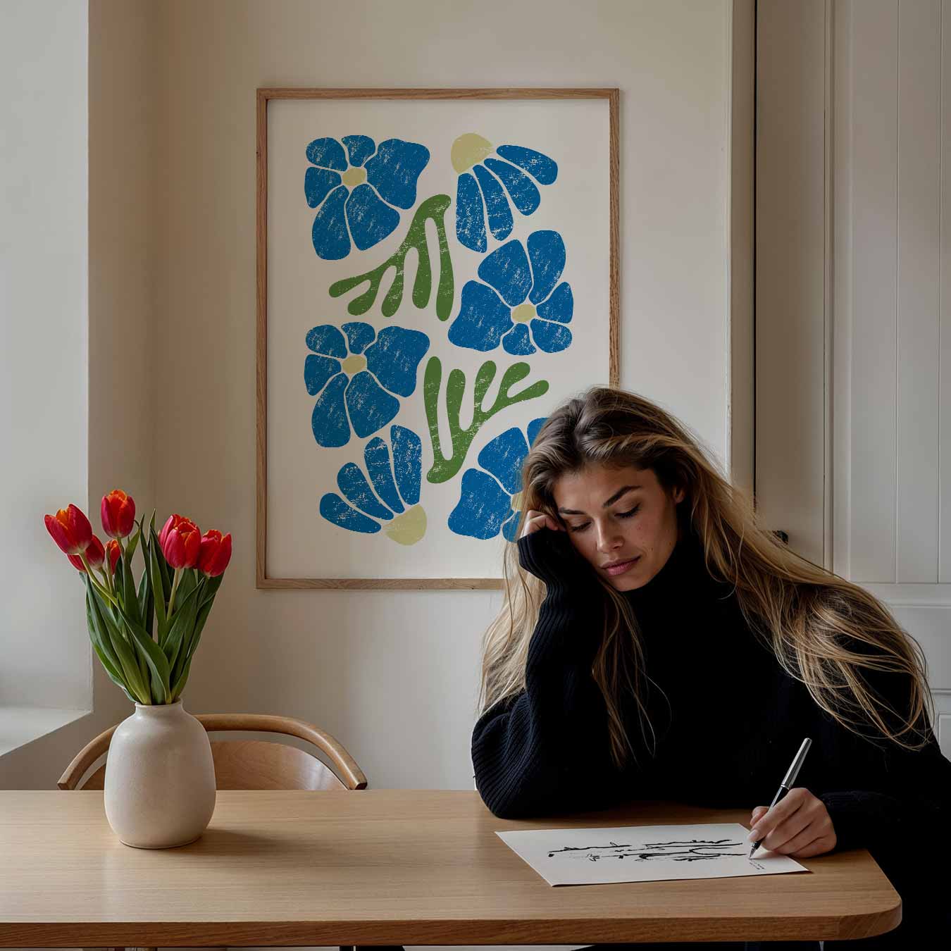 Bloemenpracht Wanddecoratie Poster