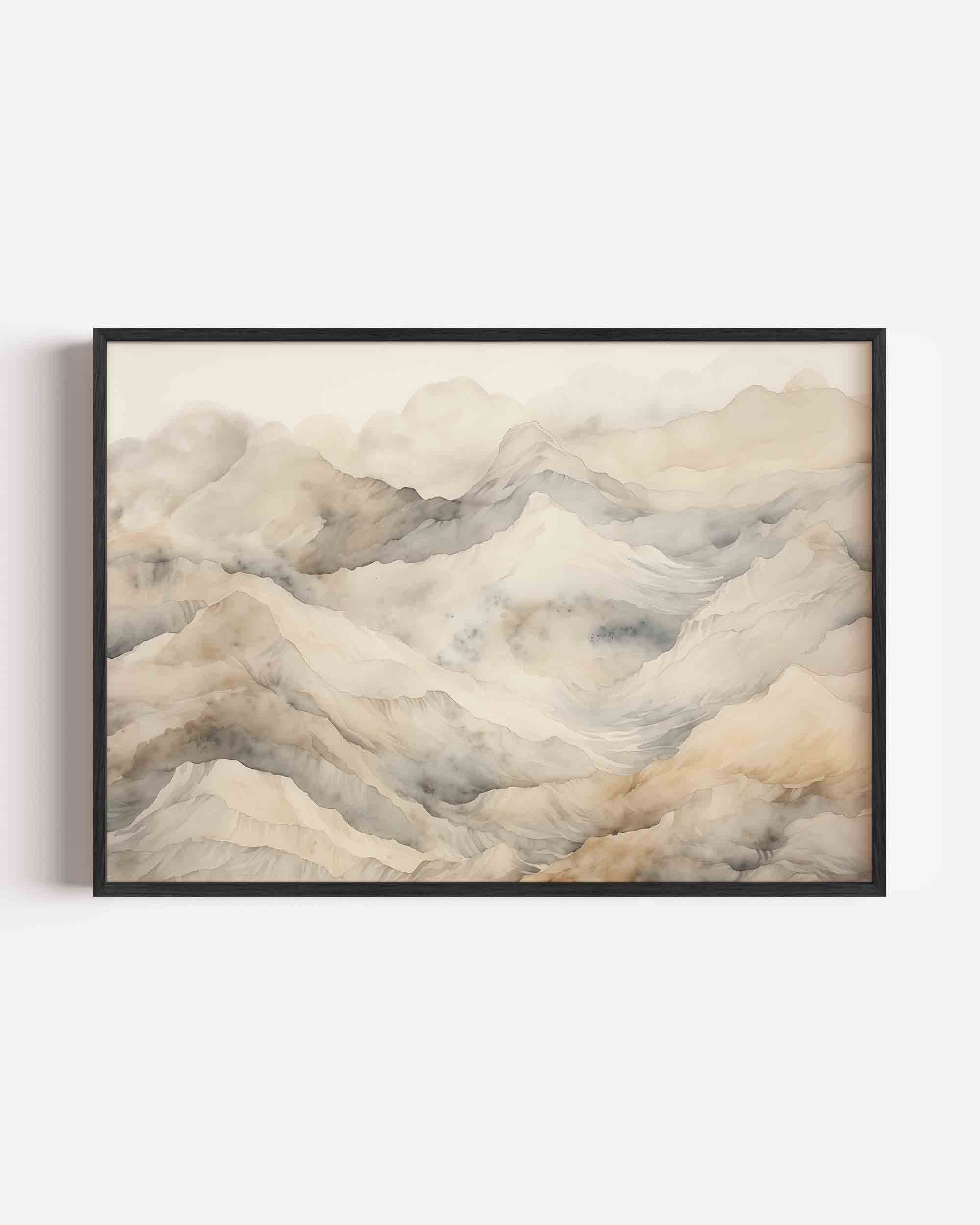 Berglandschap Poster