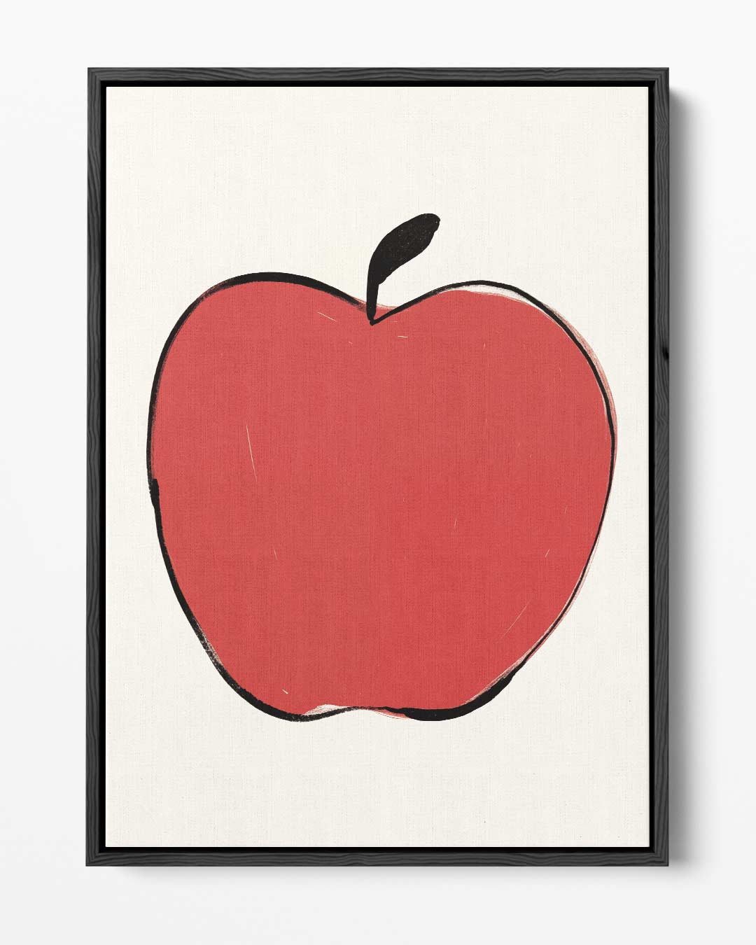 De Levende Appel Kunstwerk-canvas-dibond-plexiglas-wanddecoratie-WallArtistic