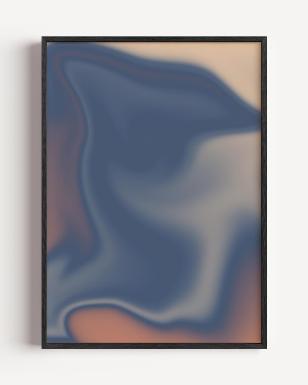 Dromerige Abstracte Kunstposter-WallArtistic