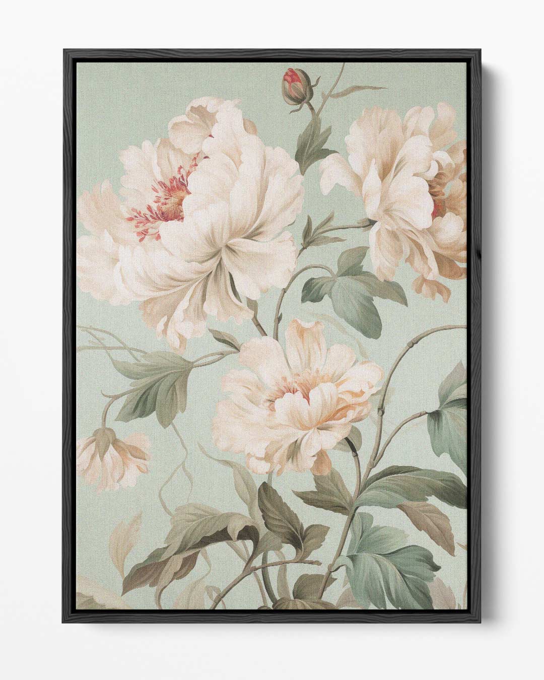 Tijdloze Bloemenpracht Kunstwerk-canvas-dibond-plexiglas-wanddecoratie-WallArtistic