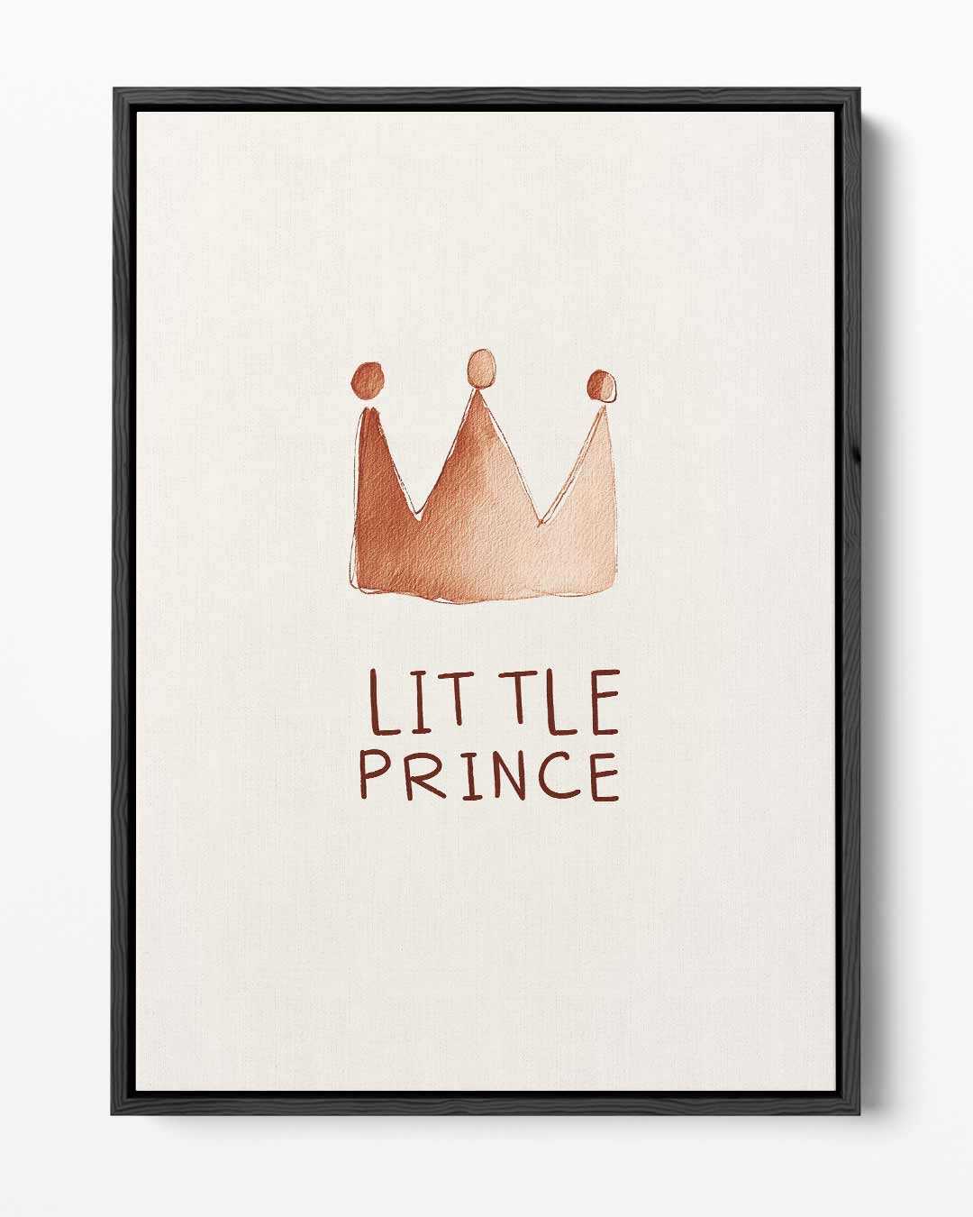 Kleine Prins Kroonposter Kunstwerk-canvas-dibond-plexiglas-wanddecoratie-WallArtistic