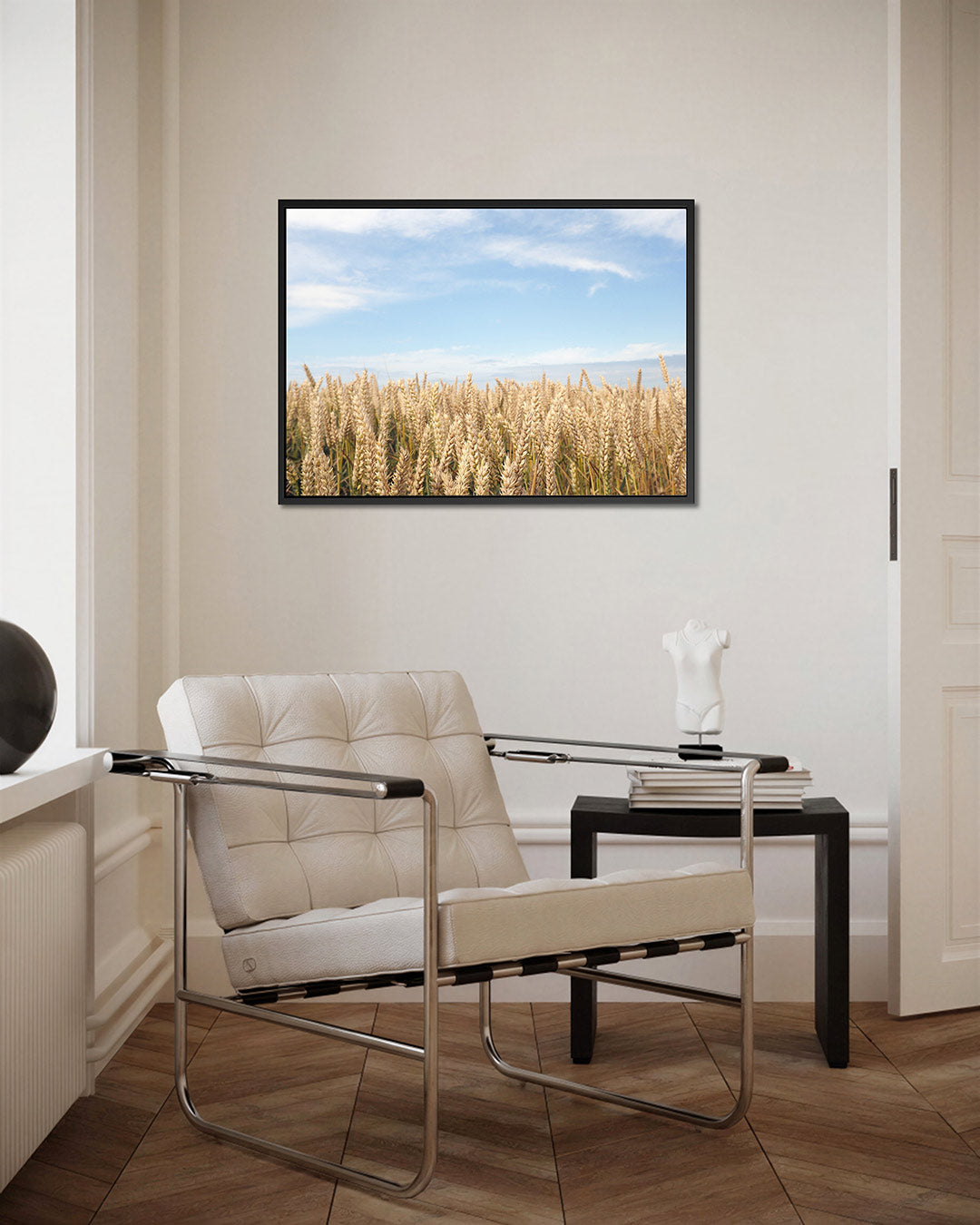 Gouden tarweveld Kunstwerk